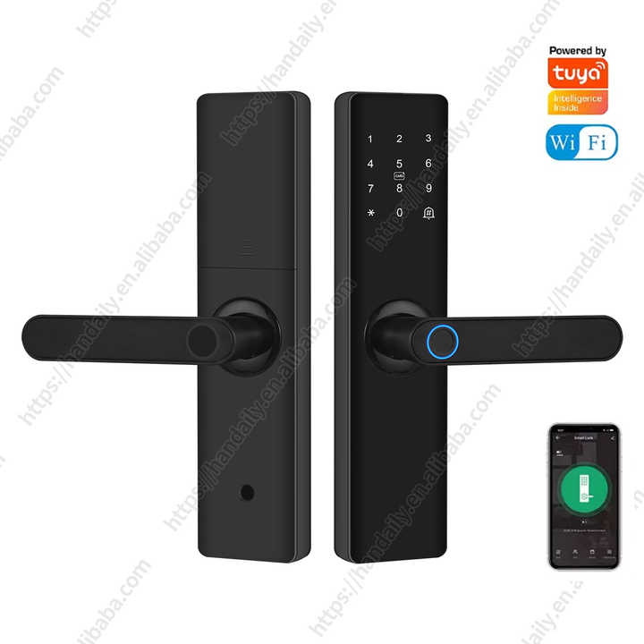 Smart Lock Serrure BIOMÉTRIQUE, RFID, Code, WiFi, Cloud