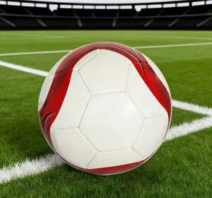 Ballons de football durables du fabricant, taille 5, en cuir PU, pour la plage, paire de marque, thermocollés, personnalisables - Product Image 2