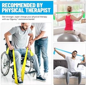 Bandas de Resistencia Recomendadas por Terapeutas, Bandas de Ejercicio para Tracción en Línea Recta, Bandas de Terapia de Estiramiento para Entrenamiento en Casa - Product Image 6