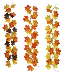 Décorations d'automne en feuilles d'érable artificielles Dalinhua, 600 pièces, pour Thanksgiving, Halloween, Festival de la Récolte, décoration de la maison - Product Image 1