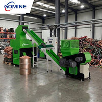 Système complet de granulation de cuivre avec broyeur à un seul arbre, convoyeur, granulateur de cuivre, système de dépoussiérage et ligne de production de récupération de granulés de fil de cuivre