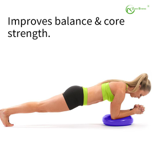 Disco de <span class=keywords><strong>Equilibrio</strong></span> Inflable Clásico de PVC, Fabricado por Zhensheng, Personalizado OEM, con Certificación REACH, CA65 y CE, para <span class=keywords><strong>Yoga</strong></span>, Pilates, <span class=keywords><strong>Asanas</strong></span> Clásicas, Masajes y Relajación - Product Image 3