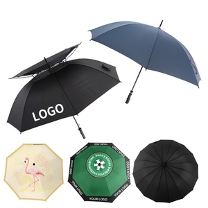 Sombrilla de Golf Personalizada para Hoteles y Resorts, de Primera Calidad, con Bordado Personalizado, Material de Fibra, Semi-Automática - Product Image 2