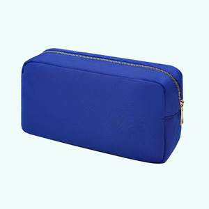 Pochette de maquillage imperméable en nylon de grande taille, style RTS Lady, avec fermeture éclair, multicolores, pour les voyages, pour le rangement des articles de toilette, couleur bonbon - Product Image 5