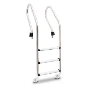 Best Seller di alta qualità in acciaio inox 304 scala per piscina 3/4/5 gradini per la piscina con antiscivolo