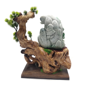 Đồ trang trí phong thủy ngọc Nephrite sang trọng cao cấp Đồ trang trí nhà chạm khắc thủ công ngọc bích sản phẩm - Product Image 4