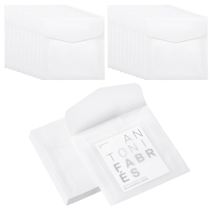 Tùy Chỉnh Vuông Lời Mời Phong Bì Túi Giấy Cho Đám Cưới Thiệp Chúc Mừng Thẻ Thủ Công Mỹ Nghệ Mờ Glassine Giấy Thấm Mỡ Túi Giấy - Product Image 1