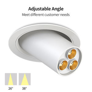 Focus Accent Down Light 2 ''4'' 9W 12W Interior Moderno Regulable Techo Cilindro Spot Light - Product Image 4