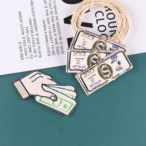 Parche creativo bordado con forma <span class=keywords><strong>de</strong></span> dinero, para manualidades, para álbum <span class=keywords><strong>de</strong></span> recortes - Product Image 4