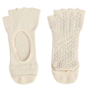 Chaussettes de yoga et de Pilates pour femmes, respirantes, en <span class=keywords><strong>coton</strong></span>, antidérapantes, à 5 doigts, avec grip pour la barre - Product Image 5