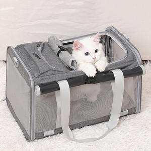 Trasportino Portatile Traspirante Pieghevole per Animali Domestici, Borsa da Viaggio per Cani e Gatti di Piccola Taglia, Letto Portatile per Cani - Product Image 1