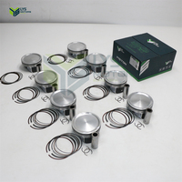 Kit de piston moteur avec segments AJ133 508PS pour Land Rover Range Rover L322 Sport L320 L494 Velar L560 JAGUAR F-PACE 8W93-6K109-AA