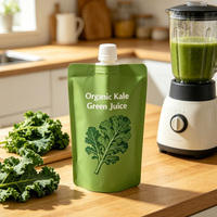 Offre Spéciale – Sachets Doypack Personnalisés Portables et Rechargeables avec Bec Verseur pour le Conditionnement de Jus et Boissons