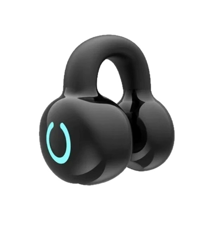 Wireless Headphones Waterproof Stereo Earphone Lower Power Consumption Bluetooth-Compatible 5.3 Noise Reduction Ear Clip Headset