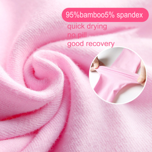 <span class=keywords><strong>Justaucorps</strong></span> de danse personnalisé différentes couleurs tricoté 95% bambou 5% Spandex bouton fermé entrejambe petite fille - Product Image 6