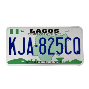 Plaques complètes de moto de véhicule, <span class=keywords><strong>plaque</strong></span> d'<span class=keywords><strong>immatriculation</strong></span> personnelle, plaques d'<span class=keywords><strong>immatriculation</strong></span> en relief de haute qualité pour le gouvernement - Product Image 2