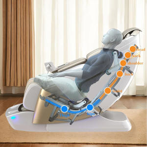 Fauteuil de massage corporel complet à double moteur 4D SL-Track Zéro Gravité pour la maison, avec fonction de massage thaïlandais 3D et élévateur électrique pour les jambes - Product Image 2
