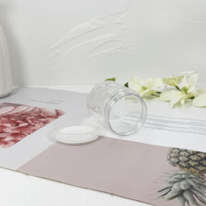 3oz 4oz 5oz 6oz Pot de crème en plastique PET transparent pour l'emballage - Product Image 1