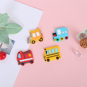 Pvc In Giáo Dục Sớm Phim Hoạt Hình Xe Hình Dạng Đầy Màu Sắc Dễ Thương Trang Trí Tủ Lạnh Nam Châm Cho Bé Trai Cô Gái Trẻ Em Học Tập Quà Tặng - Product Image 3