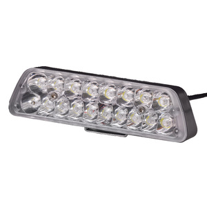 ไฟสปอร์ตไลท์มอเตอร์ไซค์ 18 LED 12V 60V 72V กันน้ำ อลูมิเนียมอัลลอยด์ ไฟหน้าสำหรับรถสามล้อ ไฟสูง - Product Image 1