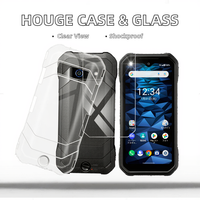Coque de téléphone DuraForce EX + 1 protecteur d'écran en verre trempé (KC-S703/KC-S603/A301KC/KY-51D) dureté 9H