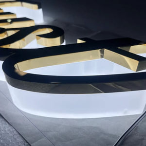 Tùy chỉnh sáng phông chữ LED hộp đèn cho ngoài trời/trong nhà sử dụng hướng xe trung tâm trang trí không thấm nước IP65 cửa hàng Logo điện tử - Product Image 4