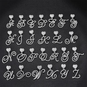 Nuevo Colgante con Iniciales en Letra Cursiva, Monograma con Letra Pequeña de Circonita Cúbica, Colgante con Nombre Personalizado - Product Image 3