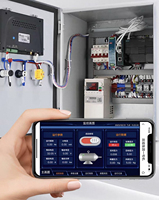 Armoire de distribution d'eau à pression constante automatique avec PLC, certifiée CE, 380V, IP55, pour équipement de distribution d'eau