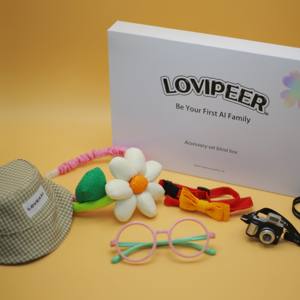 Ensemble de boîte aveugle d'accessoires en métal de <span class=keywords><strong>robot</strong></span> compagnon LoviPeer AI - Product Image 2