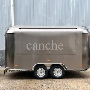 Carrito de Comida Móvil Popular en Australia para Café y Helados, Kiosco, Remolque de Comida Eléctrico - Product Image 3