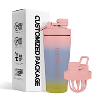 Gobelet isotherme de camping en acier inoxydable double paroi anti-fuite de 26 oz avec poignée, isolation thermique de 12 à 24 heures