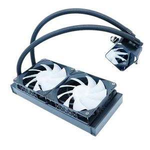 Enfriador de <span class=keywords><strong>CPU</strong></span> RGB de alta velocidad 240, ventilador enfriador de radiador refrigerado por agua, funda antioxidante para juegos, 3W, 4 años para <span class=keywords><strong>PC</strong></span>, ventilador de ordenador de 12V - Product Image 3