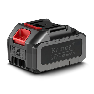 Batterie de remplacement de 4000mAh compatible avec les outils électriques à batterie <span class=keywords><strong>Makita</strong></span> 21V Max, tournevis sans fil et kit combiné de <span class=keywords><strong>perceuse</strong></span> - Product Image 1