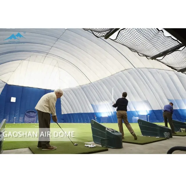 Benutzer definierte hochwertige aufblasbare Luft kuppel für Golf und körperliche Übung