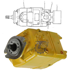 4T7028ปั๊มลูกสูบไฮดรอลิกสำหรับรถขุดตีนตะขาบ245 <span class=keywords><strong>245B</strong></span> - Product Image 1