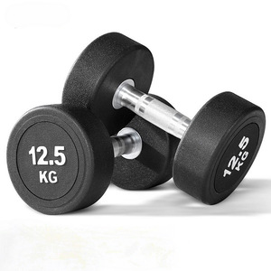 CZFIT Factory Custom 2.5-50kg <b>Dumbbell</b> Adjustable Weight Training Gym Dumbells Sports Accessories Round Rubber Coating <b>Dumbbells</b> - Product Image 4
