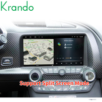 Autoradio GPS Android 13 pour Chevrolet Corvette C7 2013-2019, écran tactile HD 9,3 pouces, CarPlay, Auto DSP, 4G WiFi