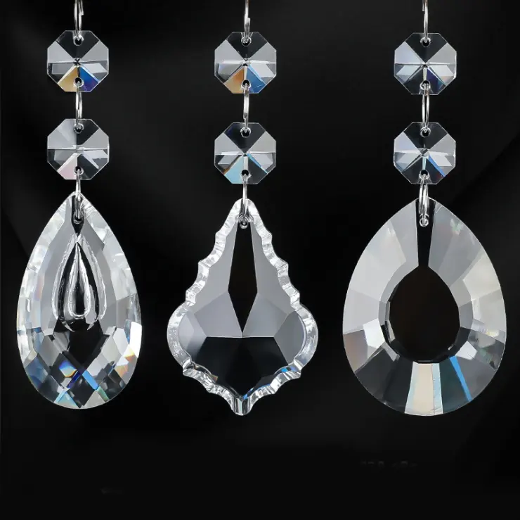 K9 Kristallglas Kronleuchter Perlen für Schmuck herstellung Kristall