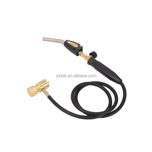 MAPP/GPL <span class=keywords><strong>Propane</strong></span> <span class=keywords><strong>Butane</strong></span> Gaz Auto-allumage Torche à double pointe avec valve manuelle portable Auto-allumage Torche à double pointe pour le soudage - Product Image 4