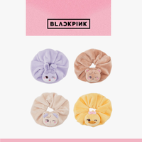 KPOP BLACK PINK DEADLINETOUR CHARACTER LIGHT STICK PLUSH SCRUNCHIE Officiel Mignon Élastique à Cheveux Groupe de Filles Coréennes Cadeau Fans Merchandise