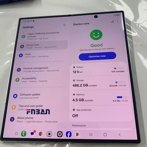 โทรศัพท์มือถือซัมซุนแซดพับได้7 512GB 5G ของแท้ปลดล็อค <span class=keywords><strong>Z</strong></span> พับได้7 <span class=keywords><strong>256GB</strong></span> พร้อมกล่องและอุปกรณ์เสริม - Product Image 2