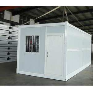 Casa Container Pieghevole Prefabbricata Modulare in Pannelli Sandwich d'Acciaio, Facile da Assemblare, 20 Piedi, Mobile, Impermeabile, Versione Standard <span class=keywords><strong>X</strong></span>, per <span class=keywords><strong>Hotel</strong></span> - Product Image 5