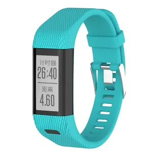 Correa de reloj deportiva de silicona con forma de diamante para accesorios de reloj inteligente Garmin <span class=keywords><strong>Vivosmart</strong></span> HR+ - Product Image 4