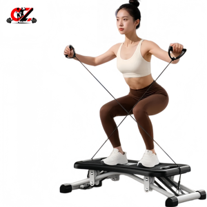 CZFIT Glider multifonctionnel pour la maison - Stepper antidérapant pour entraînement du tronc, fitness complet du corps avec bandes <span class=keywords><strong>de</strong></span> résistance. - Product Image 2