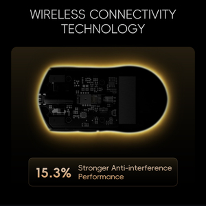 Souris de jeu sans fil ultra-légère en fibre de carbone MLOONG 2026 MX301PRO, taux de polling 1K, 16000 DPI, programmable - Product Image 3