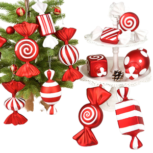 Adorno Navideño de PVC Resistente a Impactos de Alta Calidad Hatty, 20 cm, Estilo Europeo, Hecho a Máquina - Product Image 1