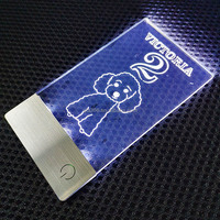 Neon-Karten als Muttertagsgeschenk Luxuriöse Wiederaufladbare LED Personalisierte Muttertagsgeschenke aus Acryl-Material mit Modernem Design