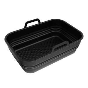 Superbes tapis de cuisson en silicone épais et pliables Great Magic, paniers flexibles et sûrs pour les repas et les friteuses à air - Product Image 1