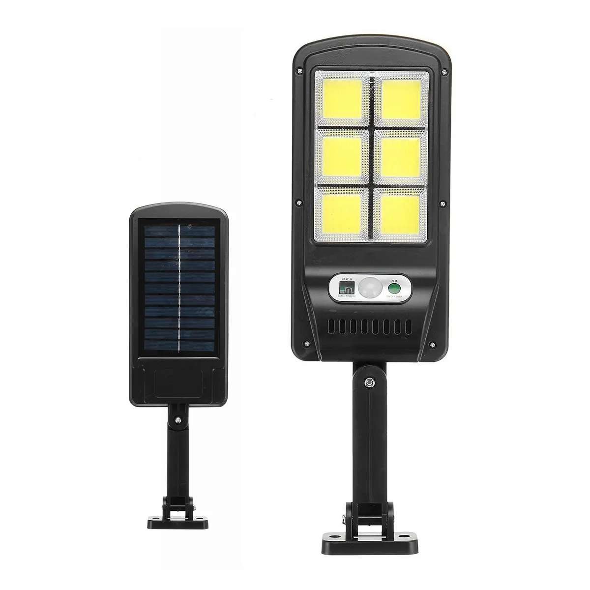 Widely Use Solar Outdoor light Garden lamp PIR 20w motion Sensor Light 120 Led Solar wall Light