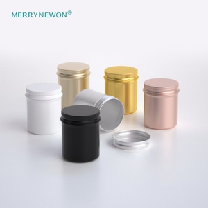 Lata de Aluminio Negra Mate Vacía de 60 ml/60 g para Jabón, Dulces y Bocadillos, Calidad Alimentaria, Colores Personalizables, Venta al Por Mayor - Product Image 1